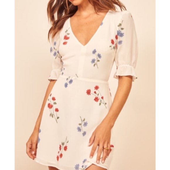 reformation brielle dress